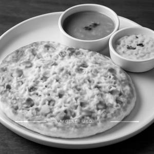 Cheese Onion Uttapam