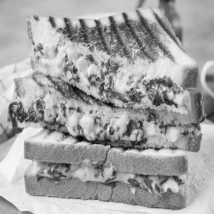 Spinach Corn Sandwich Grill