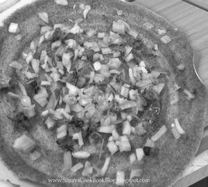 Ragi Onion Dosa