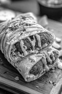 Aloo Patty Wrap