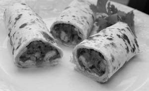 Chicken paratto roll