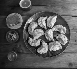 Mutton Momo Fried (10 Pc)