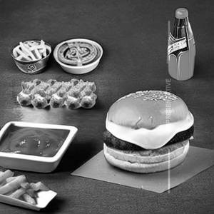 Cheese Burst Burger