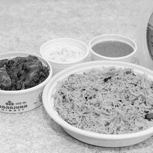 Chicken Pepper & Biryani Rice Combo