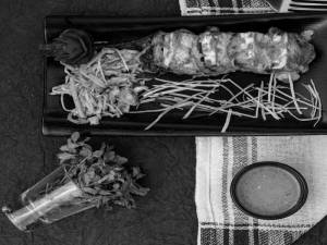 Charcoal Paneer Pudina Tikka