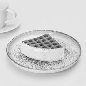 All White Waffle Sandwich