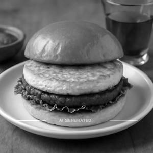 Egg burger