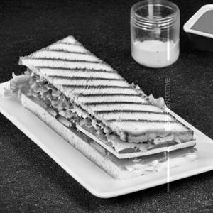 Vegetable Club Sandwich
