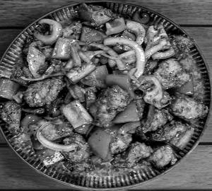 Schezwan Chicken [Dry]