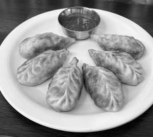 Fried pork momos