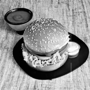 Cheese paneer burger