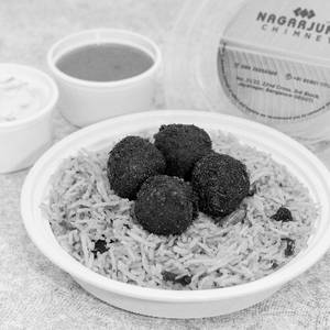 Mutton Kheema Balls & Biryani Rice Combo