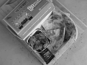 Soya Chaap and Paratha Indian Meal Box