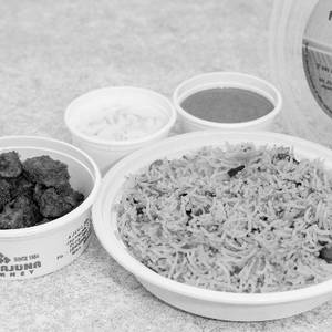 Mutton Fry & Biryani Rice Combo