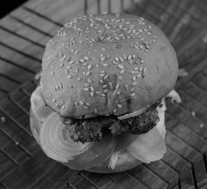 Thai Shredded Beef Burger