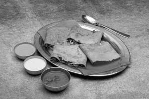Mushroom Sukka Dosa