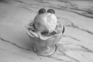 Fruit Salad with Ice Cream