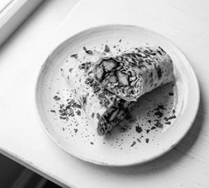 Turkish shawarma roll