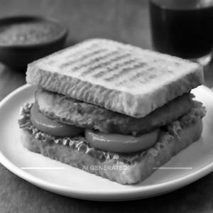 Aloo Tikki Sandwich