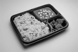 Jeera Rice + Butter Chicken Combo + Chicken Manchurian