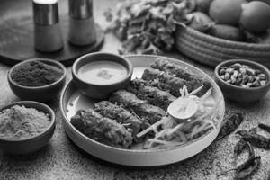 Chicken Seekh Kabab [6 Pieces]