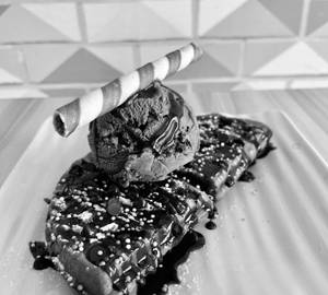 Choco Loaded Waffle