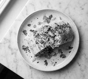 Mexican shawarma roll