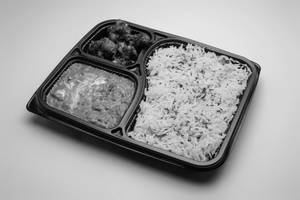Jeera Rice + Paneer Butter Masala + Gobi Manchurian