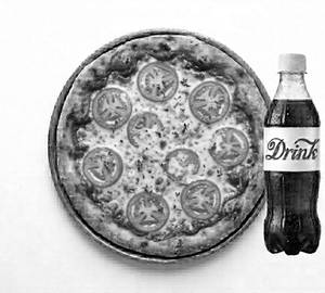 Cheese Tomato Pizza With 200ml Drink [7 inch]