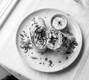 Arabian shawarma roll