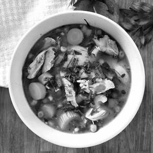 Chicken clear soup
