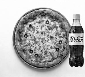 Olive Corn Veg Cheese Pizza With 200ml Drink