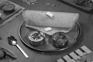 Paper Butter Plain Dosa