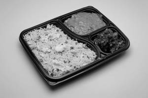 Egg Fried Rice + Paneer Butter Masala + Gobi Manchurian