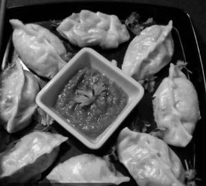 Paneer steamed momos [full, 8 pieces]