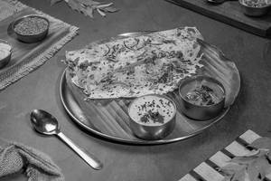 Rava Onion Plain Dosa