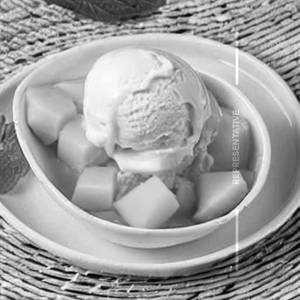 Mango Topping Ice-Cream