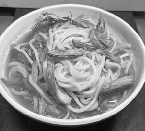 Chicken soup chow