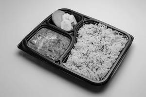 Jeera Rice + Paneer Butter Masala + Salad