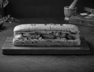 Spicy Aloo Patty Veg Sandwich