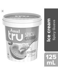 Amul Tru Spicy Guava Cup 125ml