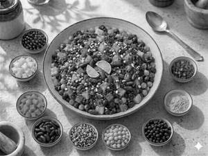 Healthy Morning Salad : All In One & Fruit