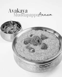 Muddapappu Avakaya Annam