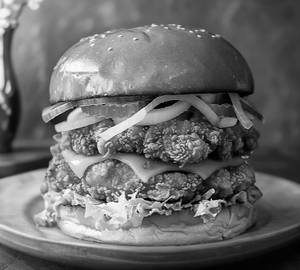 Monster Double Decker Burger