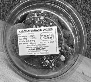 Chocolate brownie cookie