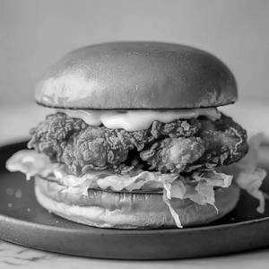 Double Done Chicken Burger