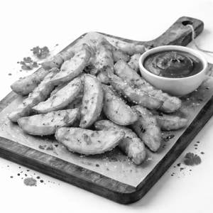 Potato Wedges - Salted( For Fast)