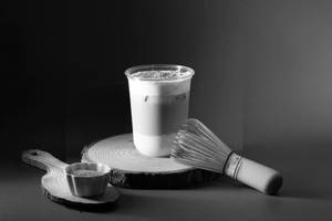 Curacao Matcha Latte