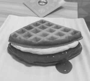 Strawberry & Cream Cheese Waffle