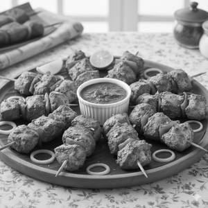 Chicken banjara kebab [half]